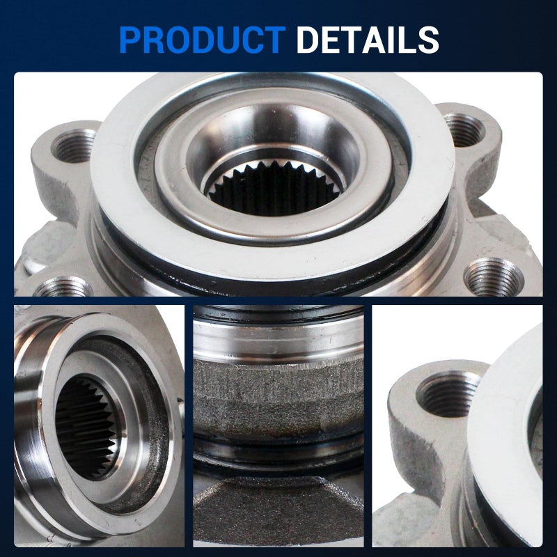 Autoround 513298 Wheel Hub and Bearing Assembly Front Axle Fit for 2008-13 Nissan Rogue/ 2014-15 Rogue Select/ 2007-12 Sentra 2.5L - Image 5